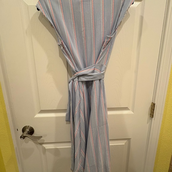 Vineyard Vines Bimini Blue Seersucker Dress - Picture 3 of 3